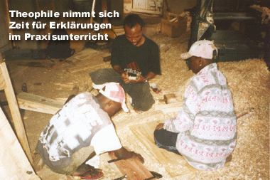 Die Jungs wollen etwas lernen